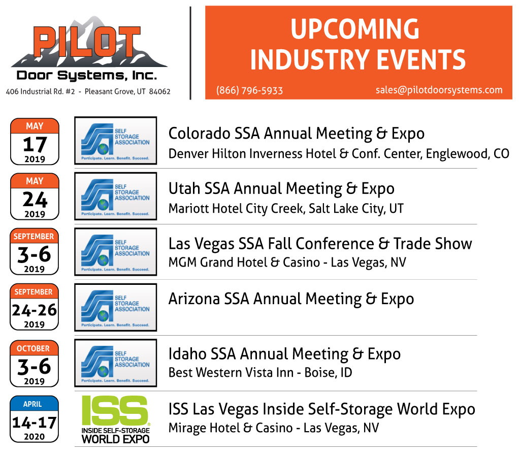 Upcoming Industry Events