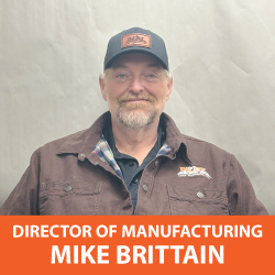 Pilot Director or Manufacturing Mike Brittain